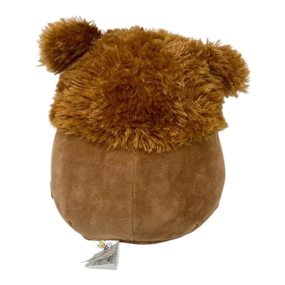 Squishmallows Kelly Toy Benny the BIgfoot 7 in Brown Furry Stuffed Animal Plush - Picture 3 of 8